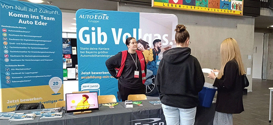 Fit-For-Future Messe in der Pauline-Thoma-Schule Kolbermoor