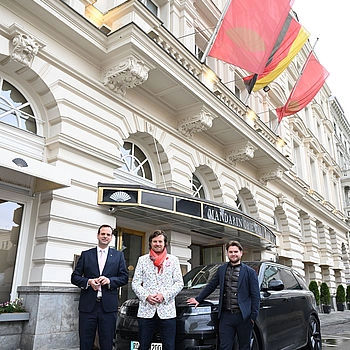 Marc Epper, Michael von Hassel und Josef Michael Eder