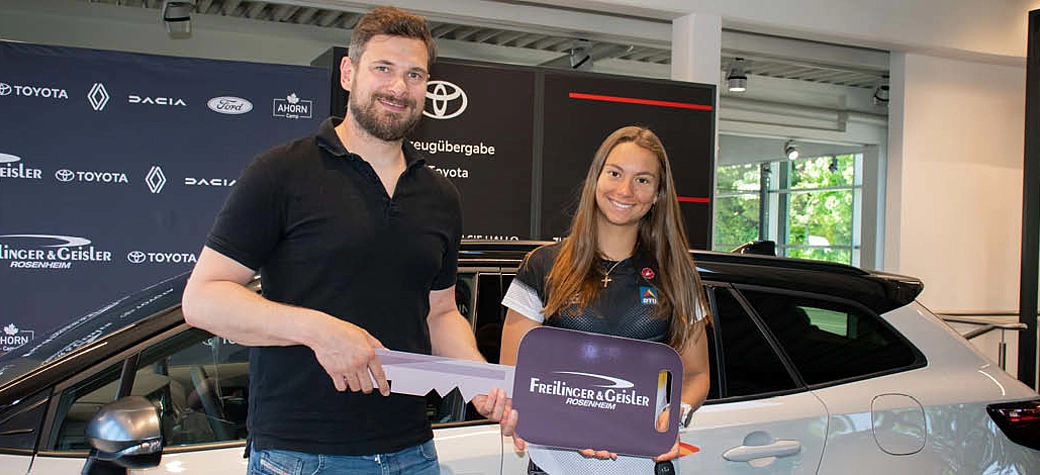 Autoübergabe mit Isabel Sterr