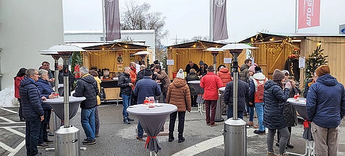 Weihnachtsmarkt bei Auto Eder Kolbermoor