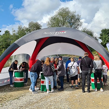 Probefahrt-Anmeldung bei der Auto Eder Drive Experience