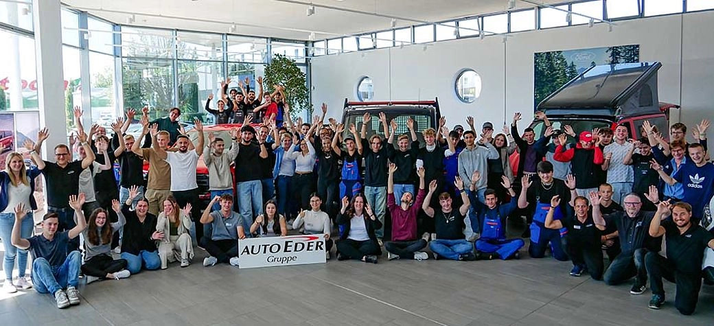 Ausbildungsstart 2023 in der Auto Eder Gruppe