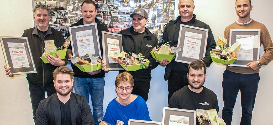 Wir feiern Jubiläen bei Auto Eder Kolbermoor und cityAutopartner