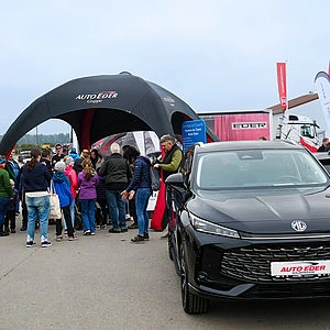 MG Fahrzeug bei Kirchweihausstellung 2025