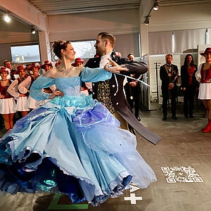 Prinzenpaar beim Tanzen