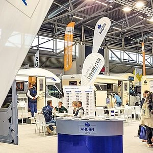 Ahorn Camper Messestand