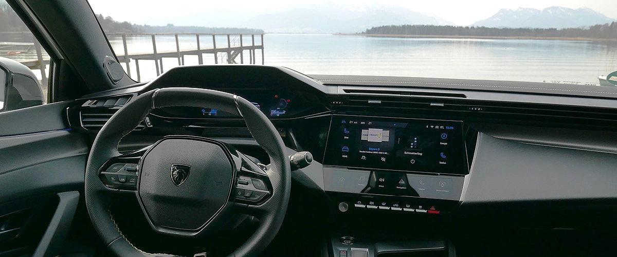 Innenraum des neuen Peugeot 308 Innenraum des neuen Peugeot 308 2021