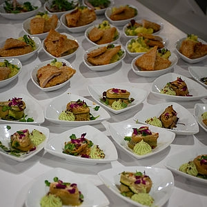 Foto von den Häppchen