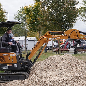 Mini-Bagger EDER Kirchweihausstellung