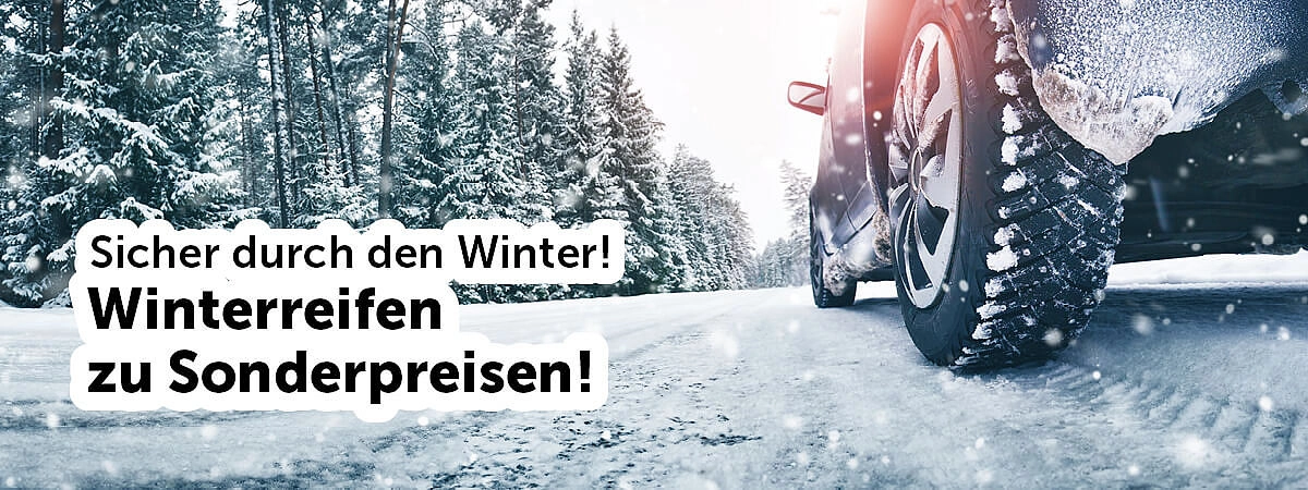 Winterreifen Angebote Bühnenbild