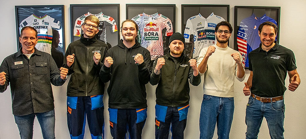 Übernahme der technischen Azubis bei Auto Eder Kolbermoor