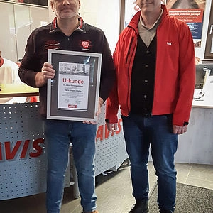 Wir feiern Jubiläum bei Avis