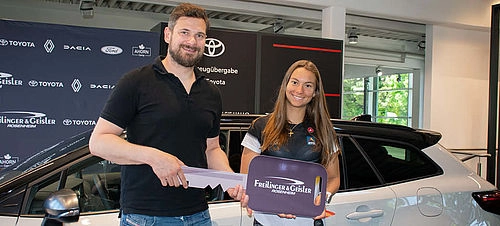 Autoübergabe mit Isabel Sterr