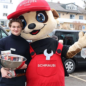 Maskottchen Schraubi