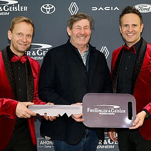 Faschingsgarde Rosenheim mit Peter Grubauer