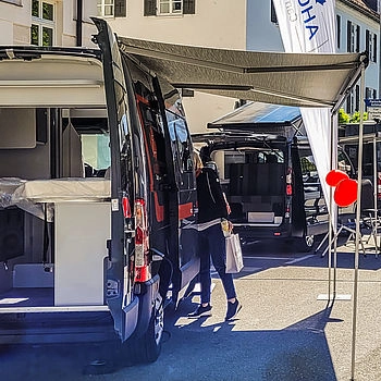 Ahorn Camp bei Rosenheim in Bewegung