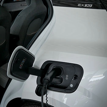 Volvo EX40 Ladeanschluss
