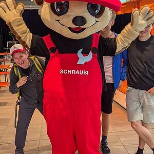 Schraubi bei den Tagen der offenen Tür