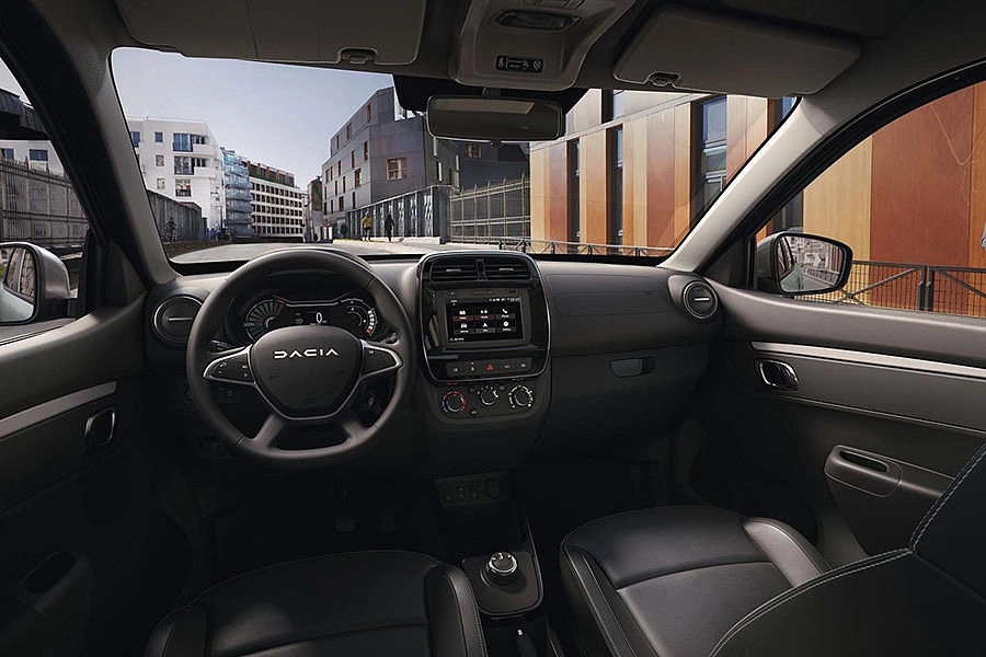 Der Innenraum vom Dacia Spring Electric 