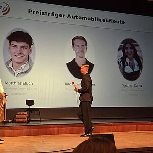 Übergabe Staatspreis