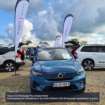 Volvo bei der Auto Eder Drive Experience