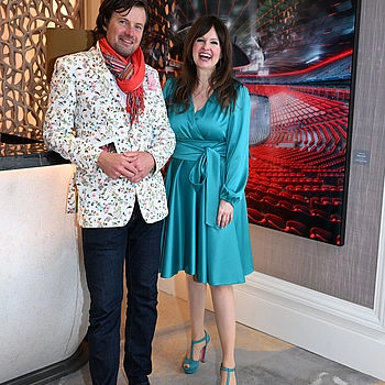 Michael von Hassel mit Dr. Sonja Lechner