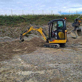 Mini-Bagger Auto Eder Drive Experience