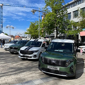 Ausgestellte Autos von Auto Hartmann