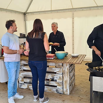 Essen bei der Auto Eder Drive Experience