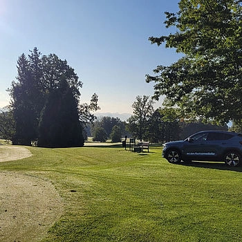 scanAutomobile beim Golfturnier