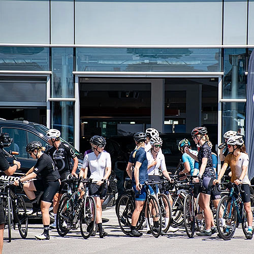 Girls Bike Afternoon bei Auto Eder Kolbermoor