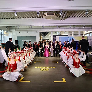 Auftritt der Faschingsgarde.