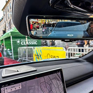 Innenraum Polestar bei Volt E-Rallye Augsburg