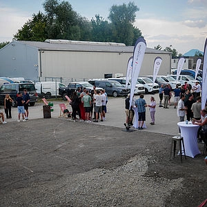 Außenansicht Mitarbeiter 