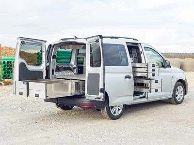 Ausgebauter Transporter