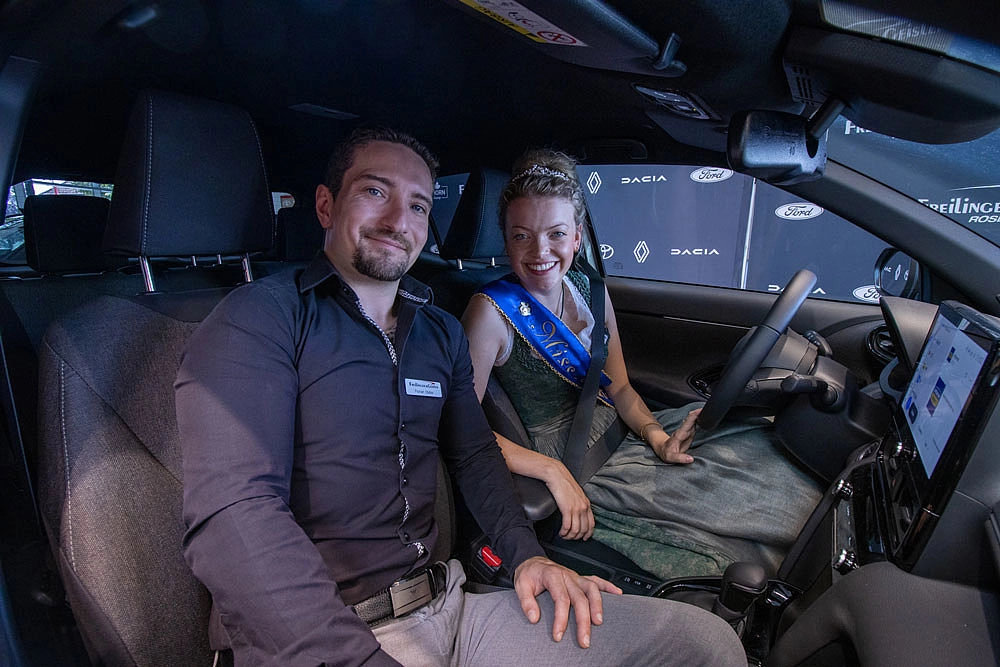 Miss Herbstfest und Herr Staber