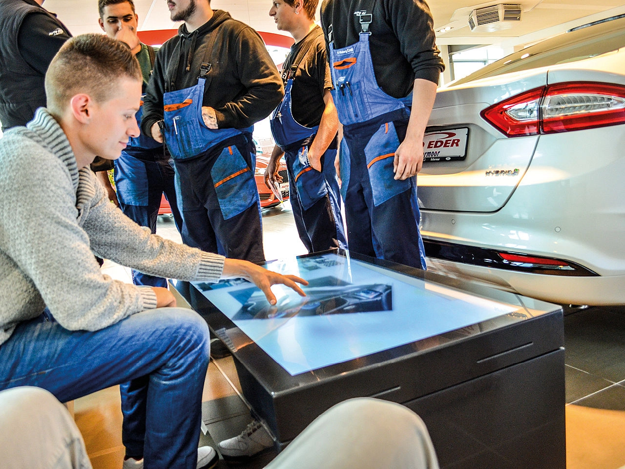 Azubi Schnuppern Tisch