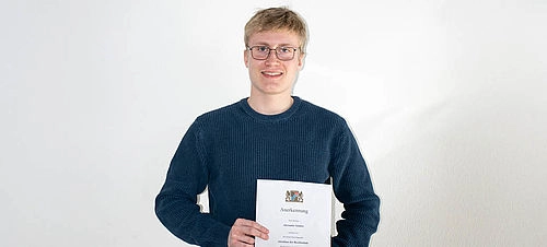 Alexander Schäfer mit Staatspreis