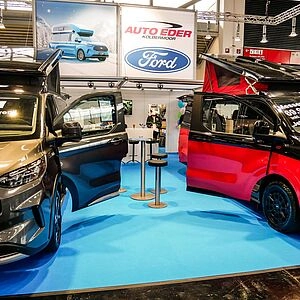 Messe f.re.e 2026 in München, Stand Auto Eder
