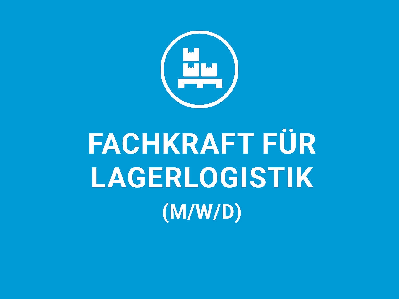 Ausbildungskachel Fachkraft für Lagerlogistik